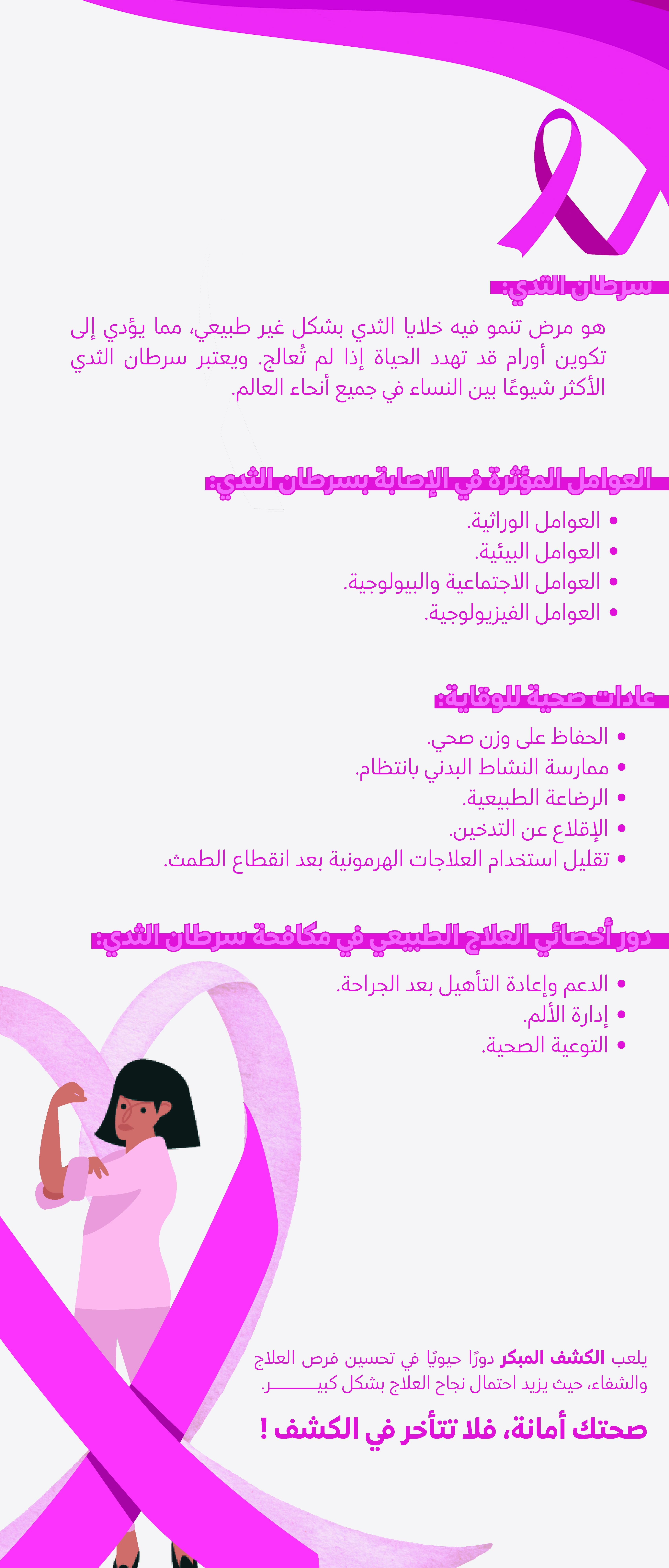 رول اب سرطان الثدي 