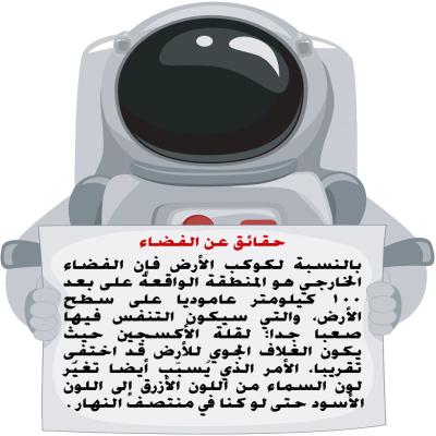 مجسم فلين اسبوع الفضاء